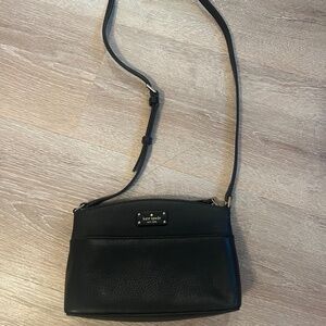 Kate Spade Leather Black Crossbody Bag